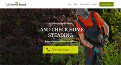 Desktop Screenshot of landcheck.org.nz